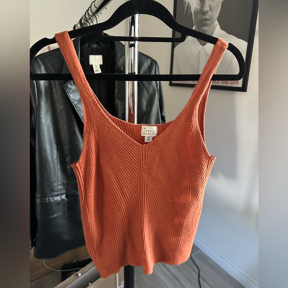 Target • A New Day • Burnt Orange Tank Top